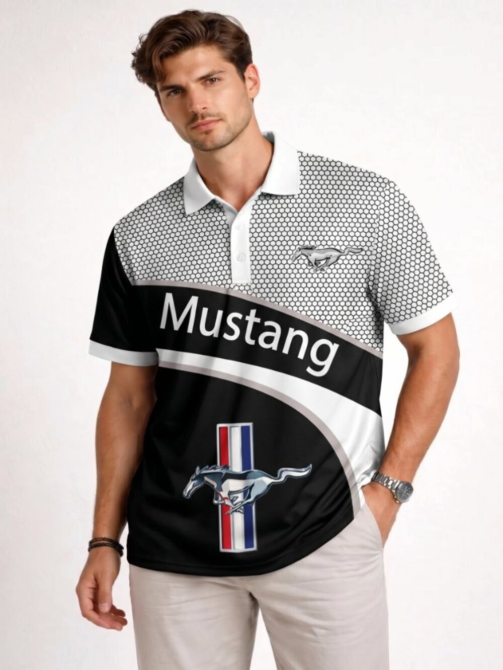 MUSTANG MENS POLO short sleeve